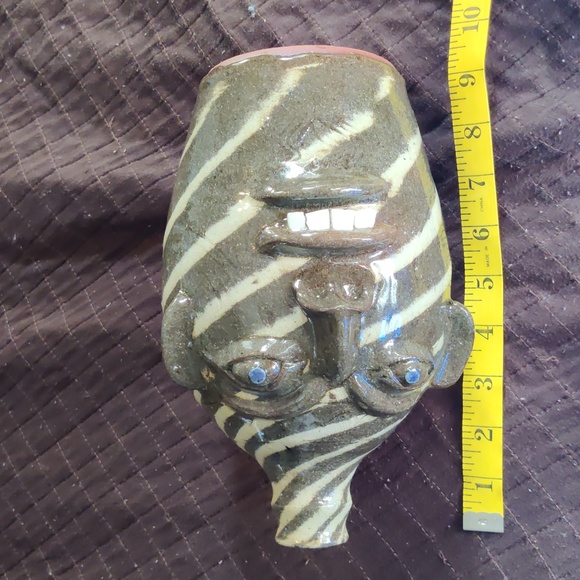 Swirl Face jug Walter Fleming - Picture 7 of 7